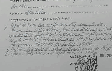 Une Décision Incongrue&nbsp;: Le Rejet de la Candidature de Jean Bernard ASSEKO par le Conseil Gabonais des Élections