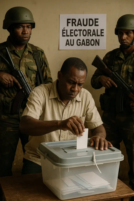 Une fraude électorale passée sous silence au Gabon. Photo: Droits réservés/Gabon Intelligent